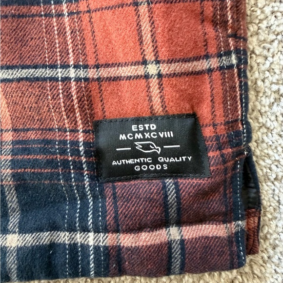 Tony Hawk Plaid Flannel Shirt Jacket Men’s XXL NWT - Picture 8 of 12